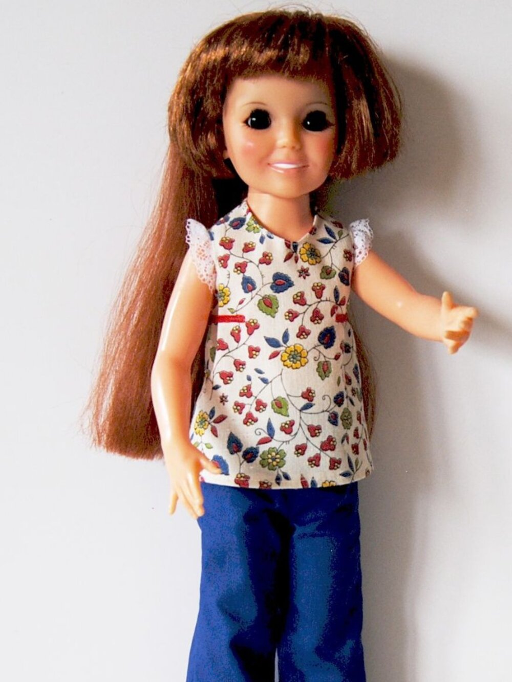 Vintage 1969 Ideal Crissy Doll 18" Fashion Doll Chrissy Grow Hair Works